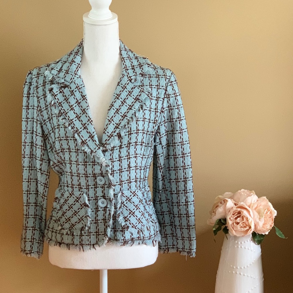 GUESS Tweed Blazer